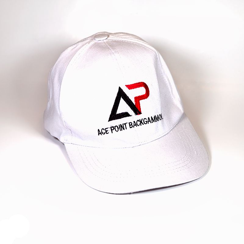 AP Cotton Canvas Baseball Cap - Ace Point Backgammon Shop